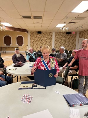 Honorary Partner ceremony for MA VVA Chapter 907 by the MA State Society NSDAR.